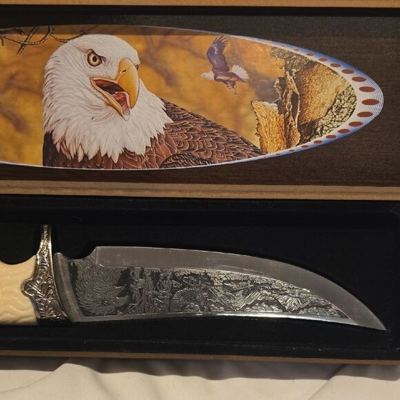 Eagle Themed Decorative Knife with Display Box - Picture 4 of 10